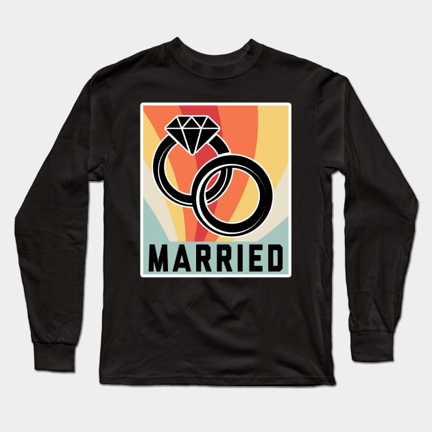 Married Long Sleeve T-Shirt by Saulene